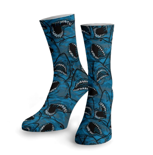 Spacefish Army Shark Camo Eco Dive Socks