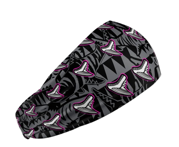 Spacefish Army Tiger Shark Tribal Eco Scuba Headband – Stretch Fit, One Size