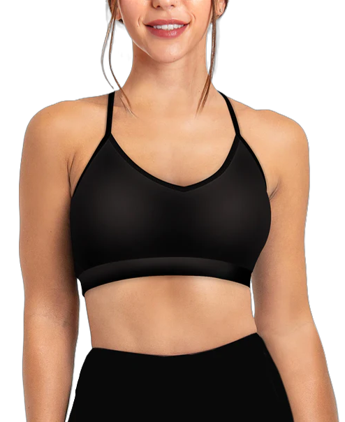 Spacefish Army Night Dive Eco Convertible Bikini Sports Bra – Women’s Recycled Swim Top
