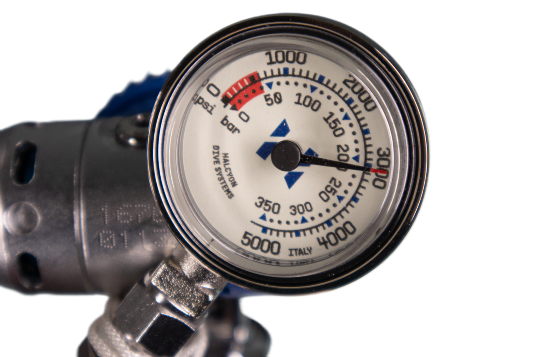 Stage Submersible pressure gauge (Dual face PSI/BAR)