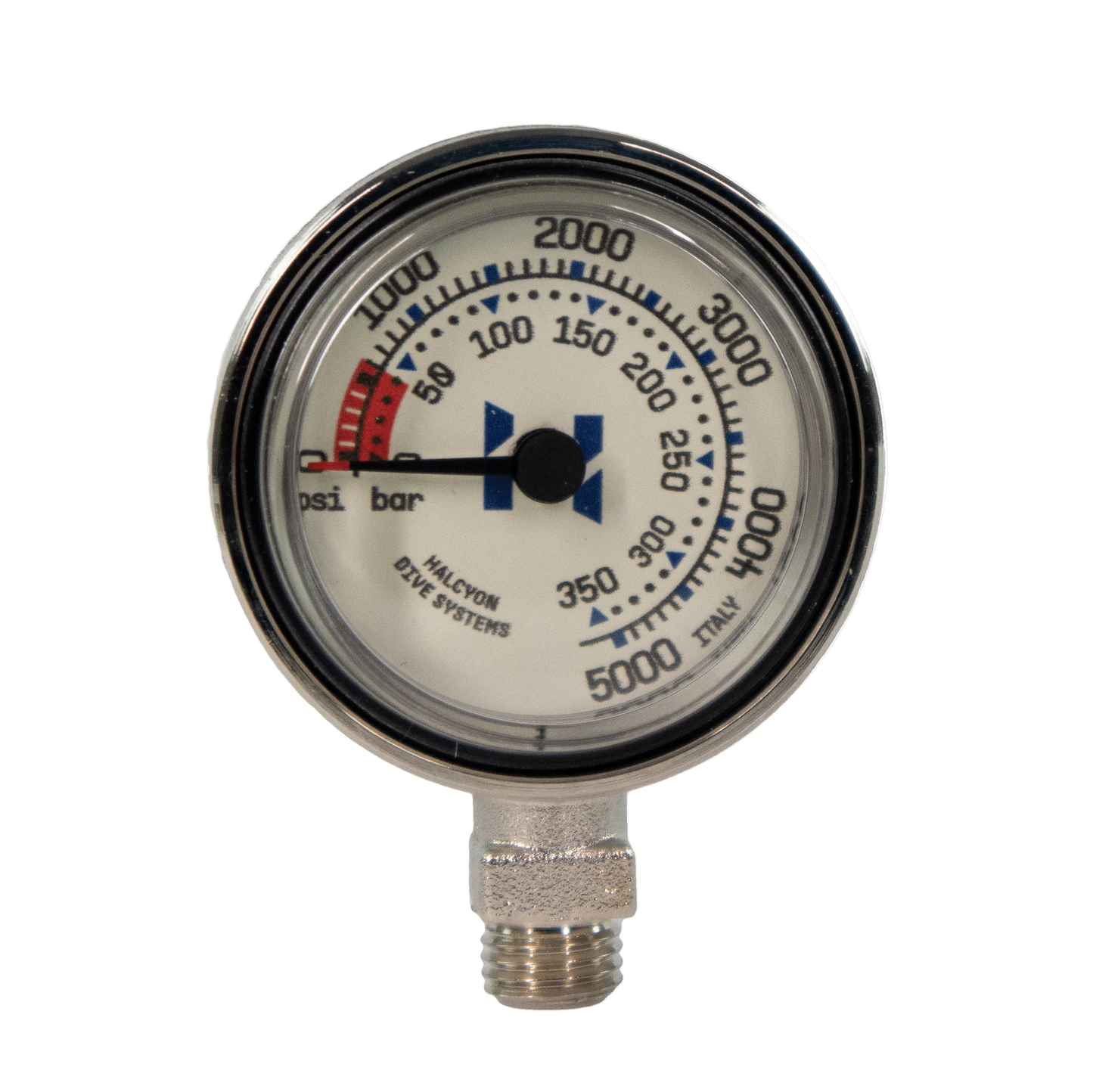Stage Submersible pressure gauge (Dual face PSI/BAR)