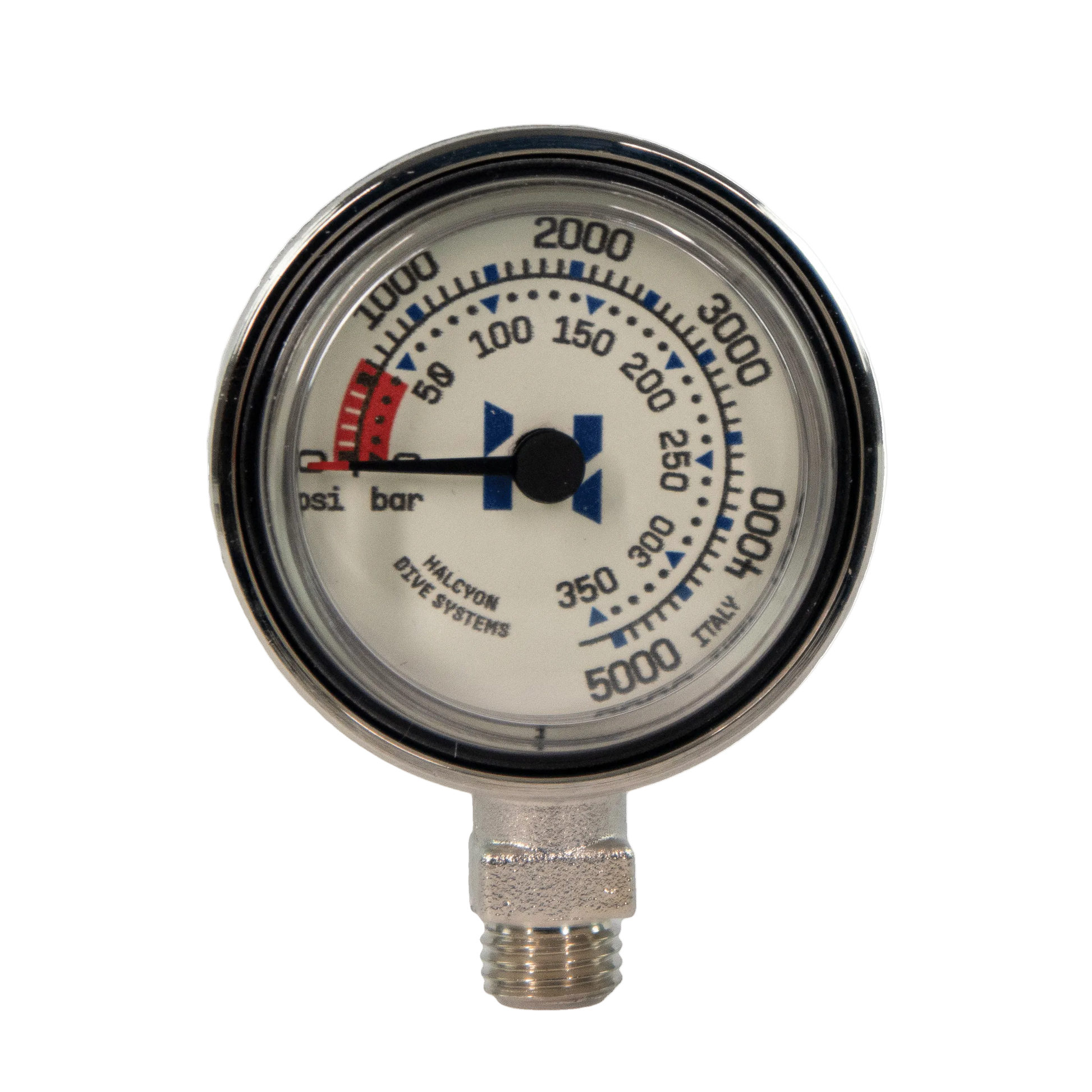 Stage Submersible pressure gauge (Dual face PSI/BAR)