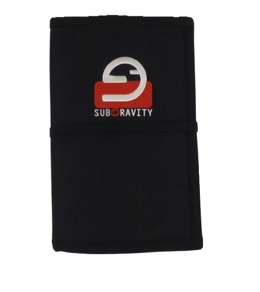 SubGravity Wetnotes Waterproof Underwater Notebook with Cordura Black