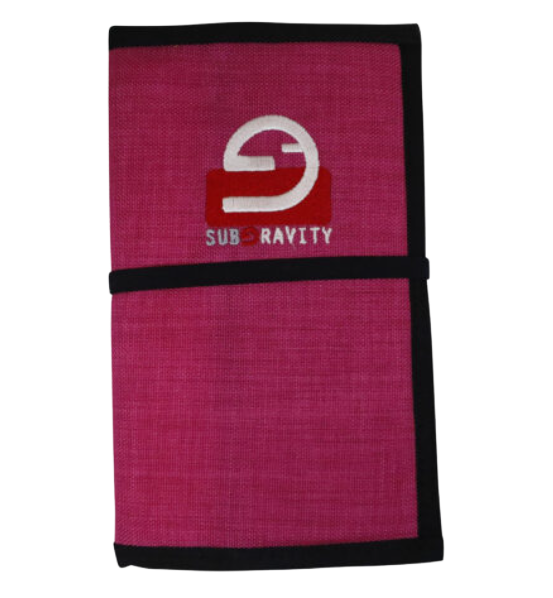 SubGravity Wetnotes Waterproof Underwater Notebook with Cordura Cover Pink