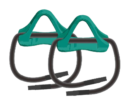 TUSA TA-0914 Bungee Strap Set for SF0110 Travel Right Fins Green