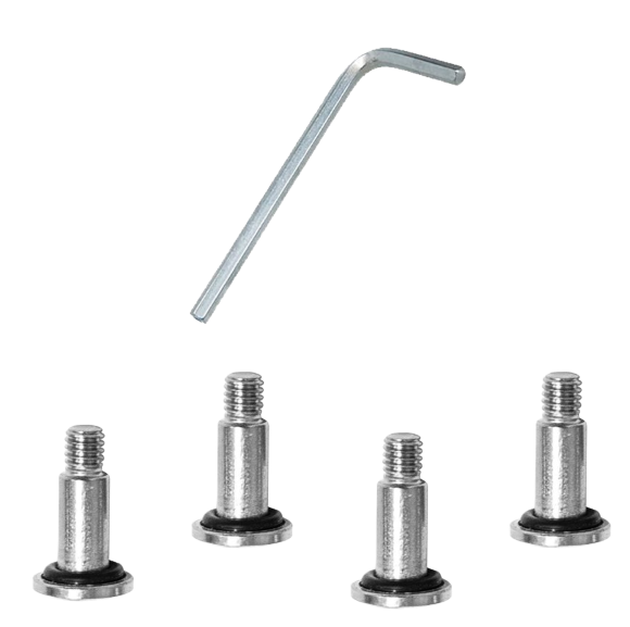 TUSA TA-0919 HyFlex Fin System Hardware Kit with 3mm Allen Wrench