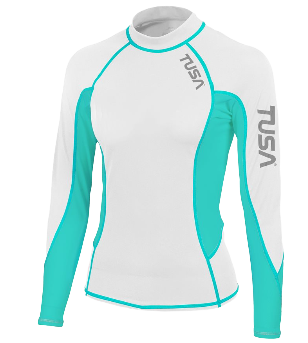TUSA Women's Long Sleeve Rash Guard – UPF 50+
