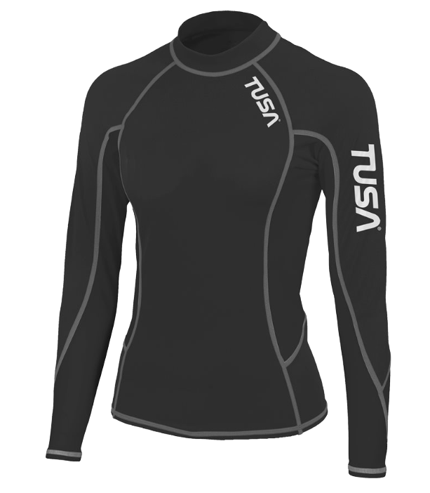 TUSA Women's Long Sleeve Rash Guard – UPF 50+