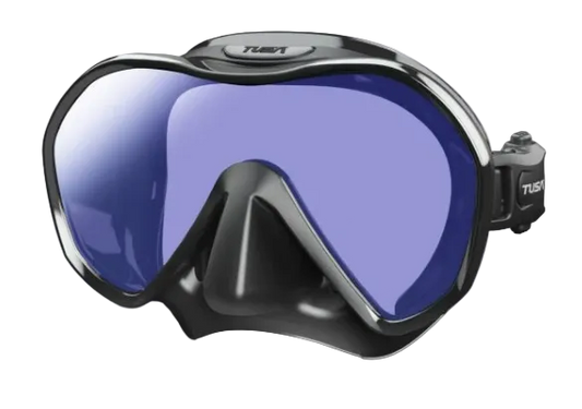 TUSA Zensee Pro Mask – Premium Frameless Dive Mask with UV420 & CrystalView Optical Glass Black