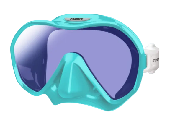 TUSA Zensee Pro Mask – Premium Frameless Dive Mask with UV420 & CrystalView Optical Glass Mint