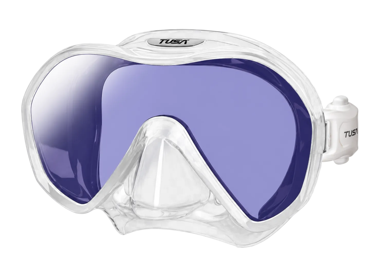 TUSA Zensee Pro Mask – Premium Frameless Dive Mask with UV420 & CrystalView Optical Glass Translucent