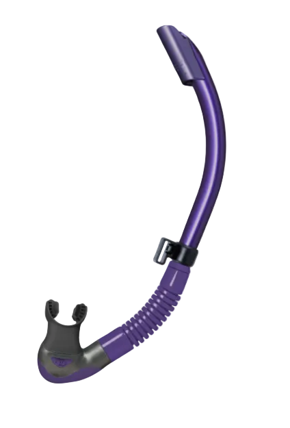 TUSA Platina II Hyperdry Snorkel – Premium Semi-Dry Snorkel with Hyperdry Technology Vivid Purple Vivid Purple