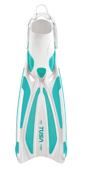 TUSA Solla Fin with Bungee Strap – High-Performance Open Heel Scuba Diving Fin Mint