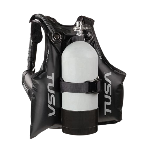 TUSA BB React BCD – Premium Rear Inflation Buoyancy Compensator with Advanced Weight Integration