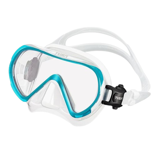 TUSA Ino Mask – Premium Single Lens Scuba Diving Mask with 3D SYNQ Technology Ocean Green