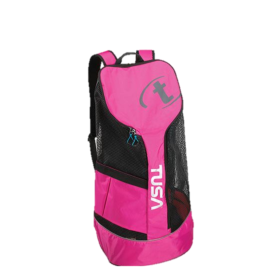 TUSA Mesh Backpack – Lightweight Mesh Dive Gear Bag for Scuba & Snorkeling - Pink