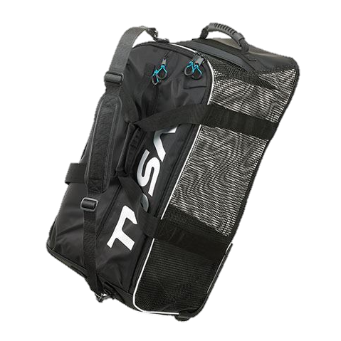 TUSA Roller Mesh Dive Bag – 92L Heavy-Duty Wheeled Scuba Gear Bag