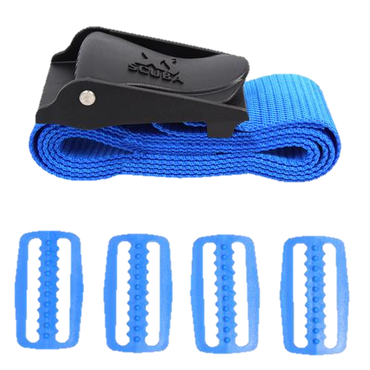 XS Scuba ClearPath Weight Belt – 60” Nylon Dive Belt with Buckle & Keepers