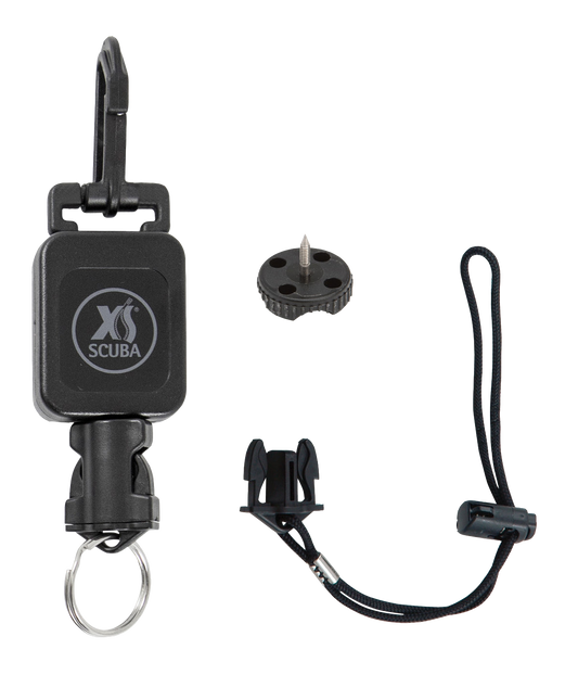 XS Scuba Mini Console Retractor CL17 – Compact Scuba Gauge Console Retractor