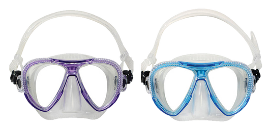 XS Scuba Diamond Mask – Low Profile Dive Mask with 3D Fit Silicone Skirt