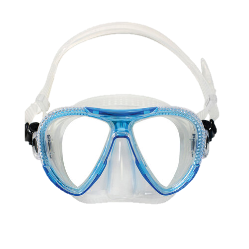 XS Scuba Diamond Mask – Low Profile Dive Mask with 3D Fit Silicone Skirt Blue