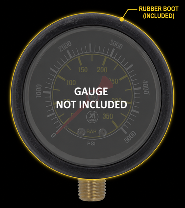 XS Scuba Gauge Boot for GB01 & GB02 Gauges – Protective Silicone Gauge Cover