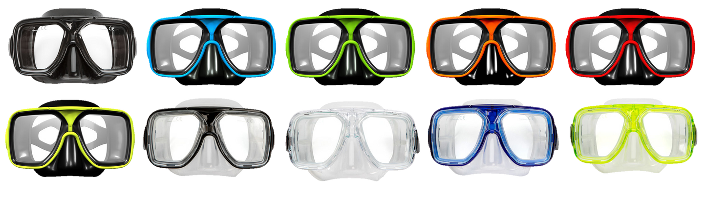 XS Scuba OceanWays Metro Mask – Prescription Lens Compatible Scuba Diving Mask