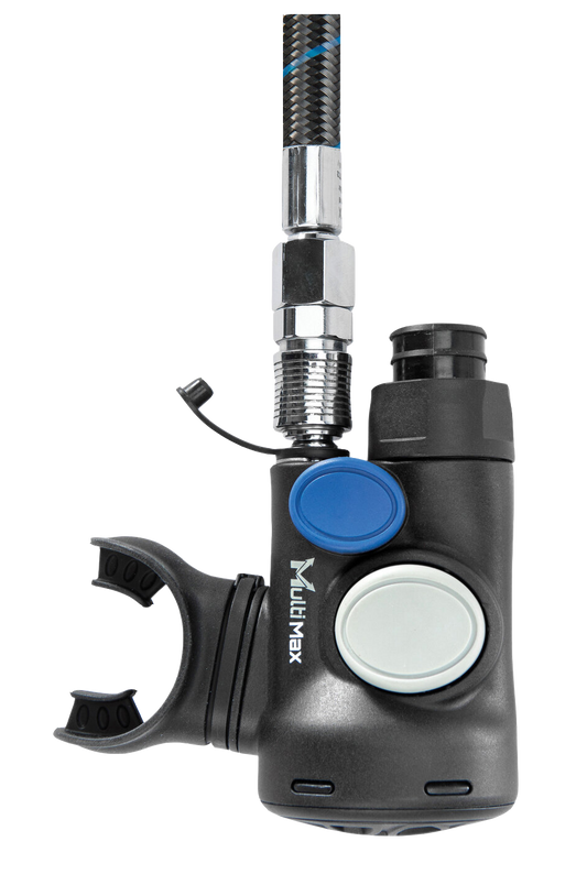 XS Scuba MultiMax Air Source Inflator – Integrated Octopus & BC Inflator System