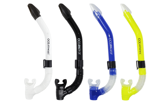 XS Scuba Oceanways Caribbean Snorkel – Flex Snorkel with Wave Guard & Purge Valve