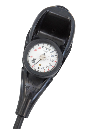 XS Scuba Orca Analog Console – Pressure Gauge, Compass & Depth Gauge Console
