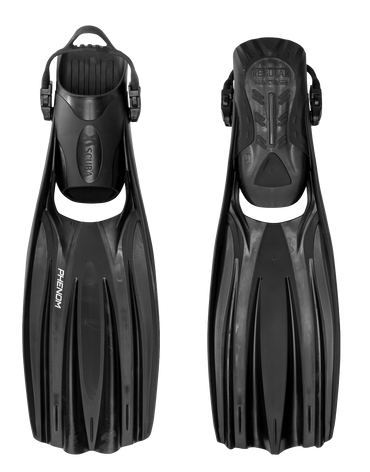 XS Scuba Phenom Fins – High Performance Scuba Diving Fins with Stretch Straps