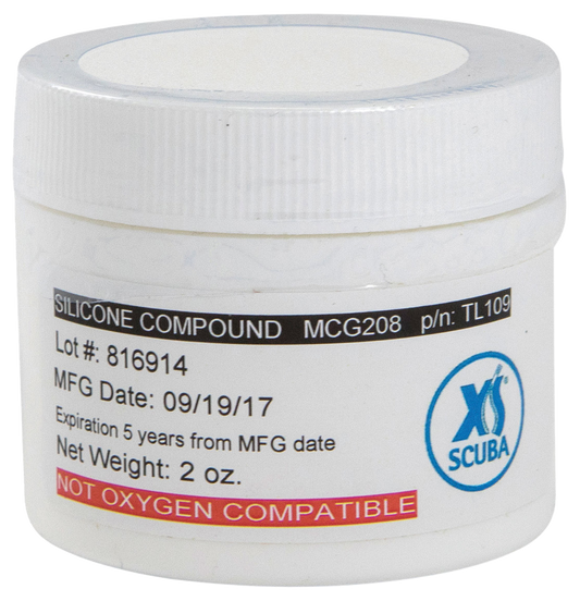 XS Scuba Silicone Lube – MCG 208 Silicone Lubricant for Scuba Equipment Maintenance