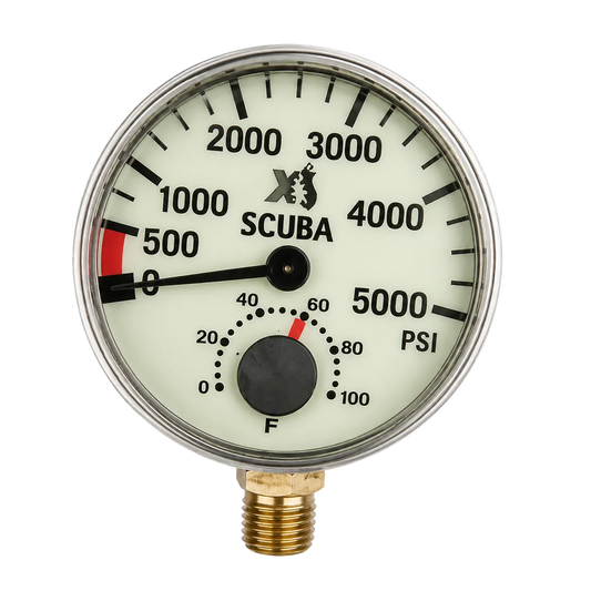 XS Scuba Standard Pressure Gauge Module – Submersible SPG Module Only Imperial
