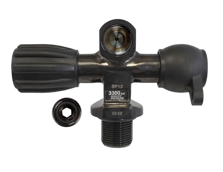 XS Scuba Thermo PRO J-Reserve Valve – 3000 PSI / 3300 PSI EANx