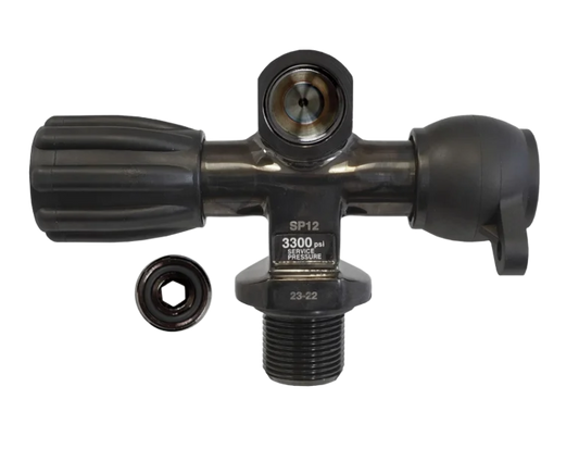XS Scuba Thermo PRO J-Reserve Valve – 3000 PSI / 3300 PSI EANx