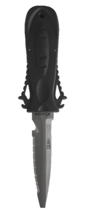 XS Scuba QuikPynch Knife Gray Blunt Tip
