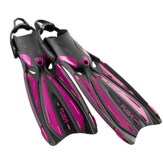 TUSA Solla Fin with Bungee Strap – High-Performance Open Heel Scuba Diving Fin
